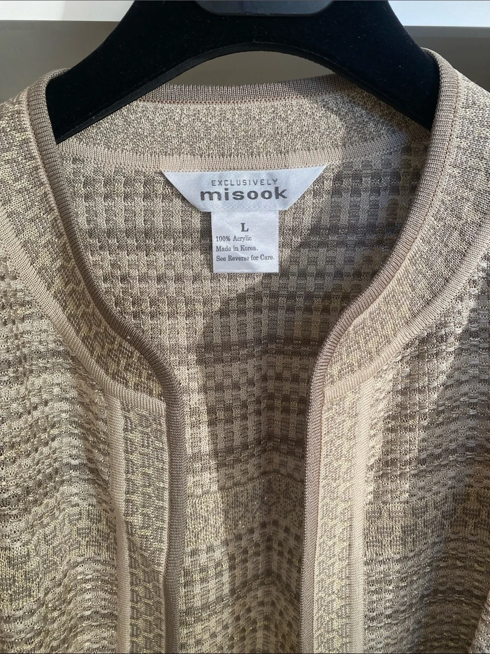 Misook Jacket Cardigan NWT
